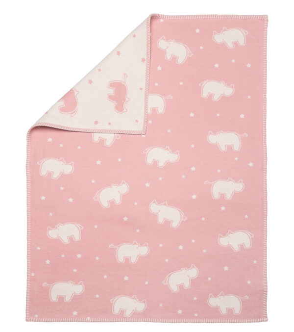 Baby blanket 75 x 100, Rhinos - Image 7