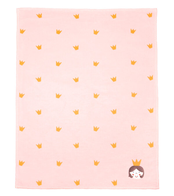 Baby blanket 75 x 100, Pricess - Image 4