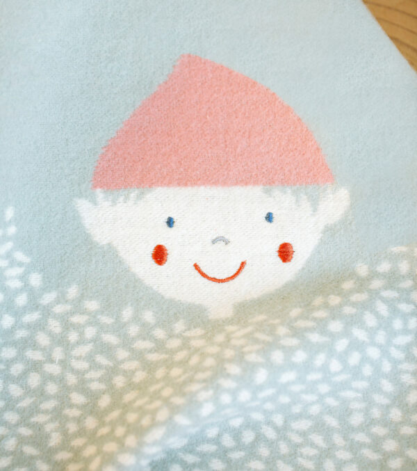 Babydecke 75 x 100, Elf – Bild 3