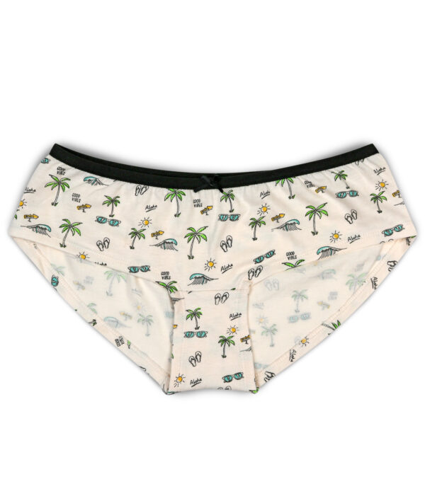 Ladies Hipsters 2-pack Aloha - Image 4
