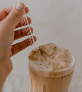 Glass straws No bady days in a Set of 4 - Image 3