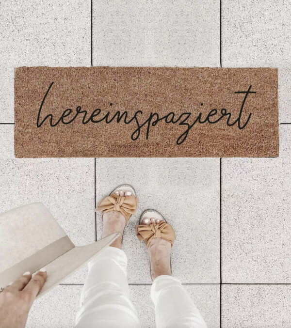 Small coconut Doormat Walk in 75 x 25 cm - Image 2