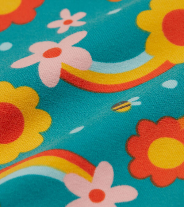 Bunte Mädchen Leggings im 2er-Pack, Dahlia Skies – Bild 3
