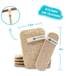 Luffa sponges in a Pack of 7 - Image 5