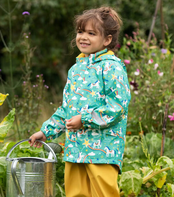 Waterproof Kid's Rain Jacket Unicorns - Image 2