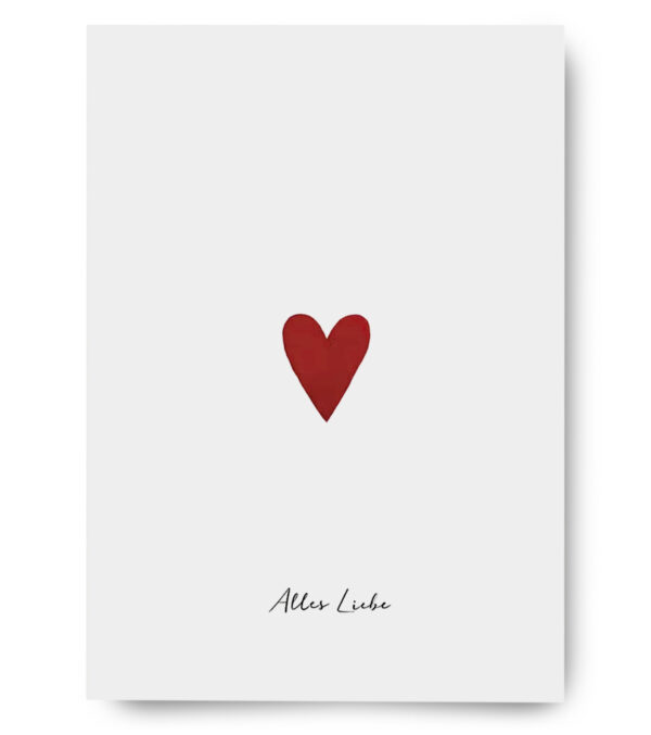 Greeting Card A6, All the best