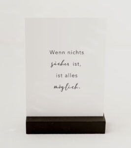 Spruchkarte A6, Alles möglich – Bild 3