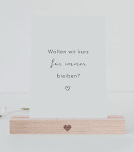 Greeting Card A6, Forever - Image 3