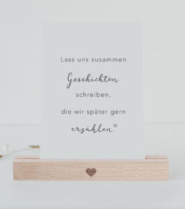 Spruchkarte A6, Geschichten schreiben – Bild 3
