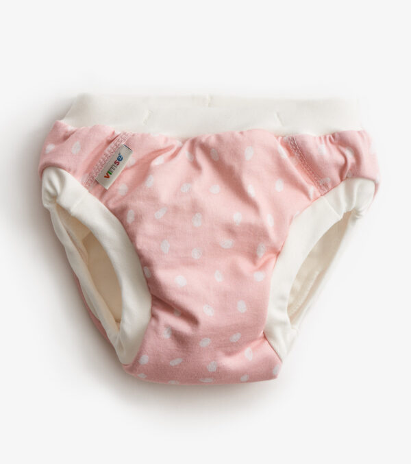 2-pack Potty Training Pants, Pink Dots - White Teddy - Image 2