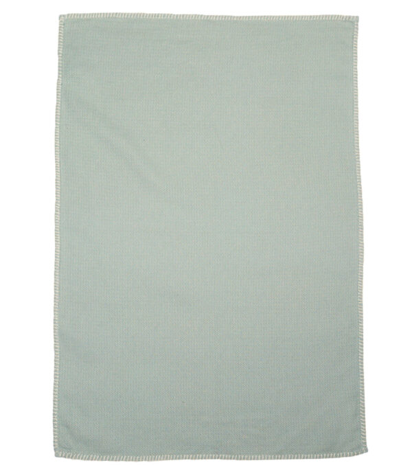 Baby textured Blanket with Blanket stitch 65 x 90 - Image 2