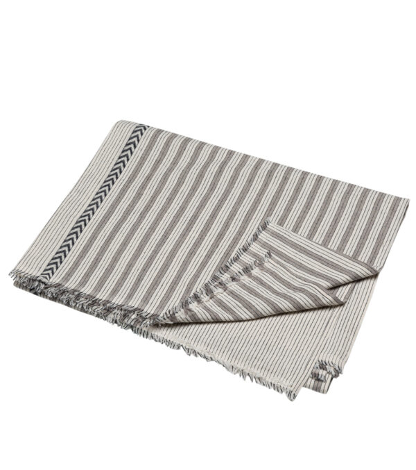 Summer towel Stripes anthracite