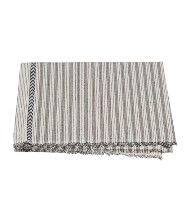 Summer towel Stripes anthracite - Image 4