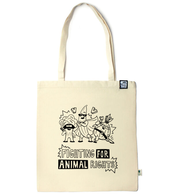Cotton bag Fighting for Animal rights