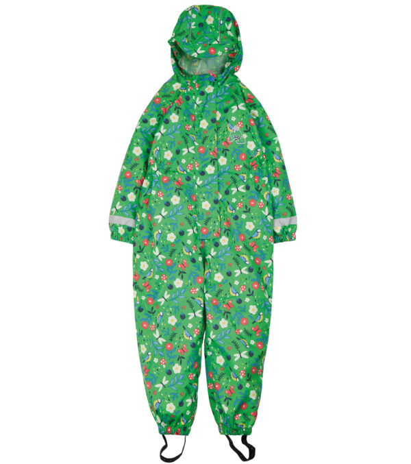 Waterproof rain Overalls with birds