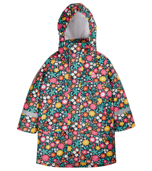Colorful Kid's Raincoat with flowers