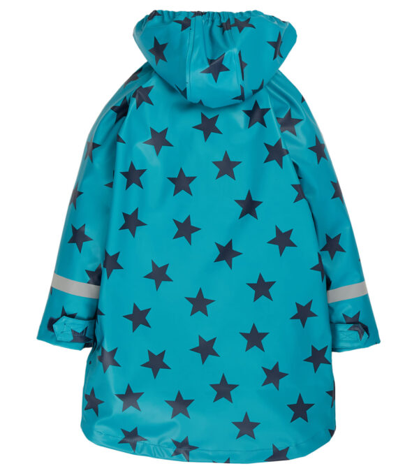 Colorful Kid's Raincoat with Stars - Image 2