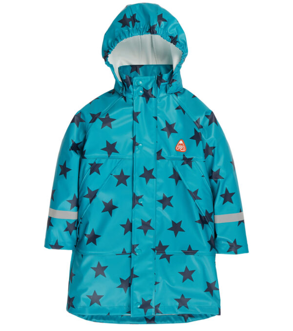 Colorful Kid's Raincoat with Stars