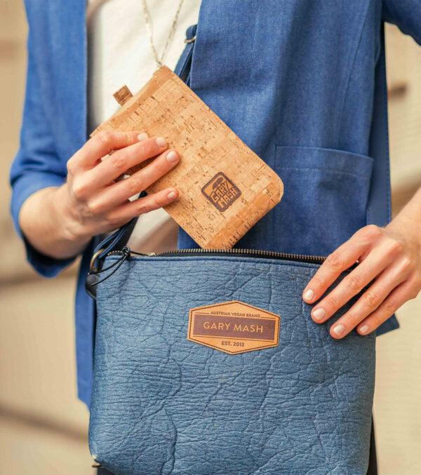 Rebecca Allrounder Bag, Piñatex® Denim - Image 3