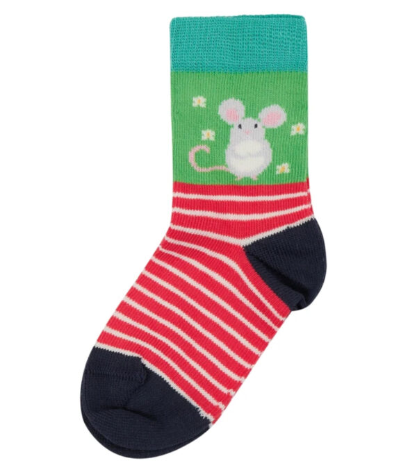 Colorful Socks 3-pack, Mouse - Image 3