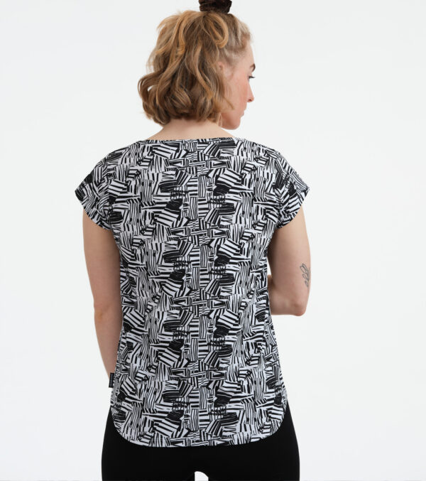 Shirt Asheville Abstract black - Image 5