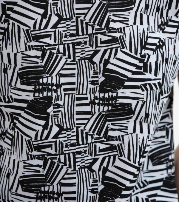 Shirt Asheville Abstract black - Image 4