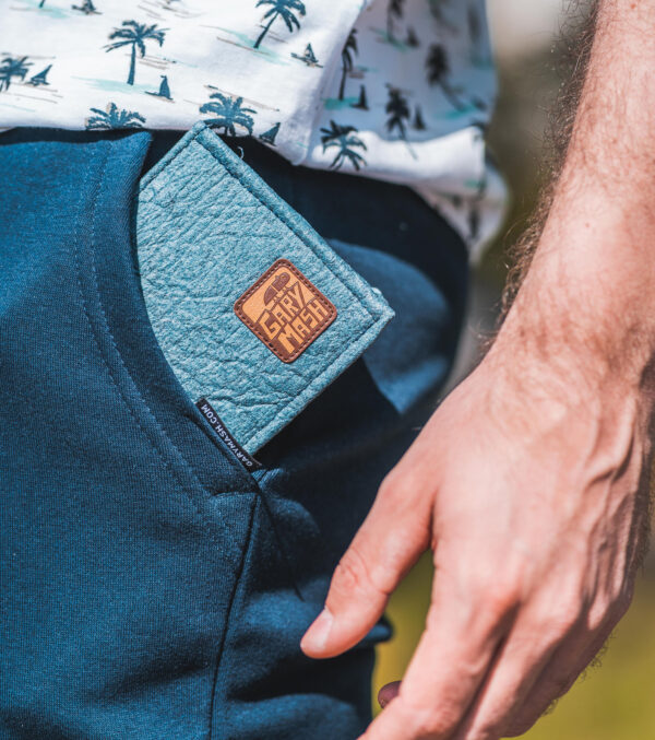 Piñatex® Wallet Denim blue - Image 2