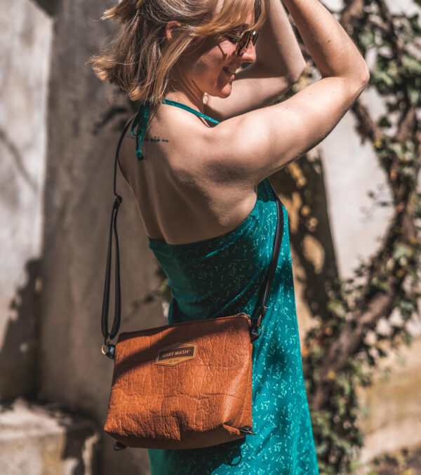 Rebecca Allrounder Bag, Piñatex® Cognac - Image 2