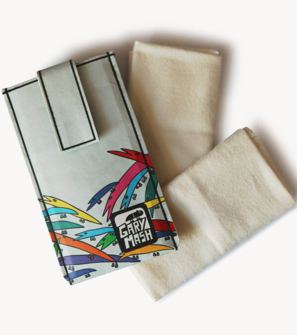 2 pieces of cloth handkerchiefs with cover - Image 10
