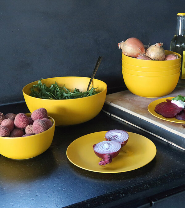 Serving Bowl 20 cm saffron yellow - Image 4