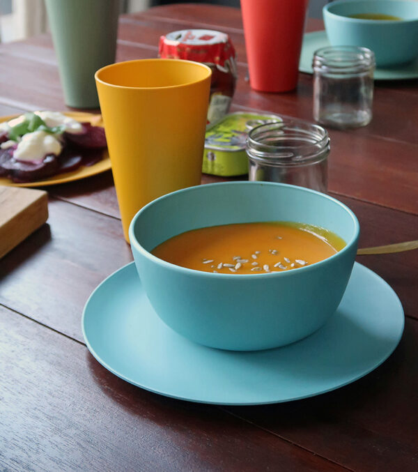 Bowl 14 cm misty blue