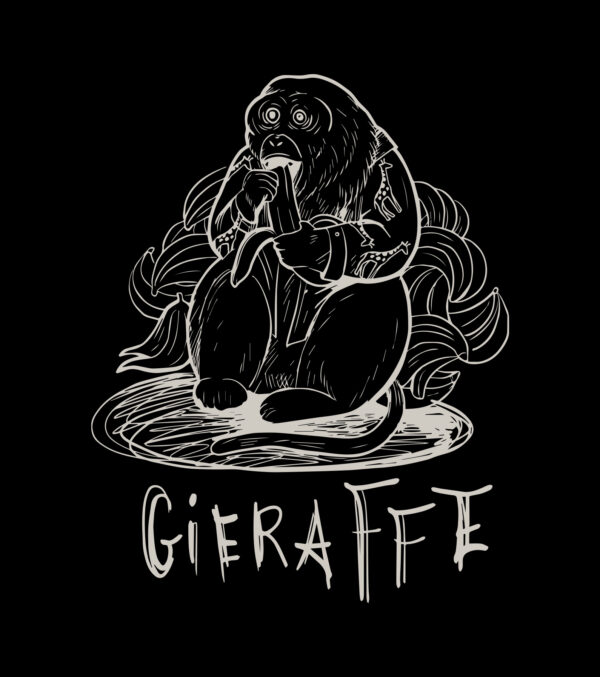 Shirt Greedy monkey black - Image 4