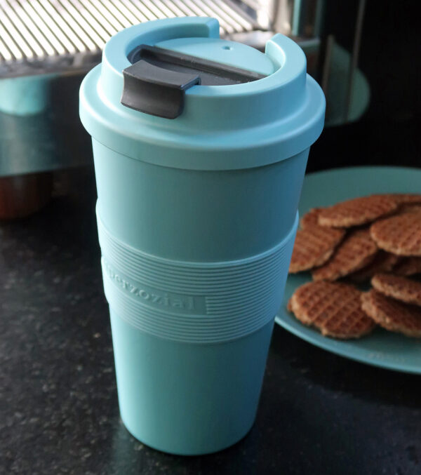 Coffee to-go Mug misty blue - Image 8
