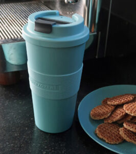 Coffee to-go Becher blau – Bild 11