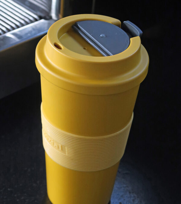 Coffee to-go Becher safrangelb – Bild 8
