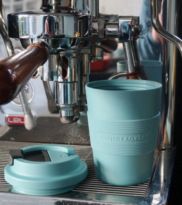 Coffee to-go Mug misty blue - Image 3