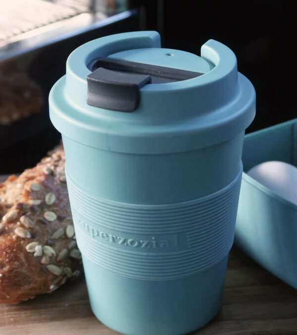 Coffee to-go Mug misty blue - Image 6