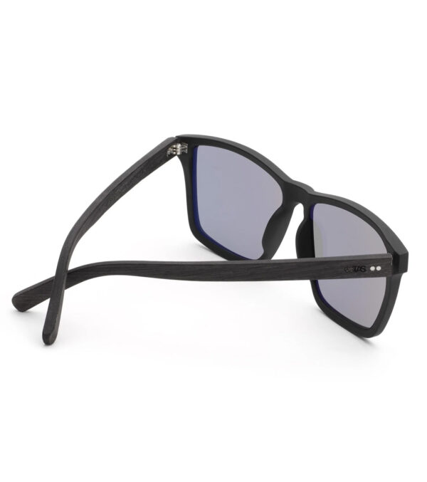 Sunglasses Anton black oak wood - Image 3