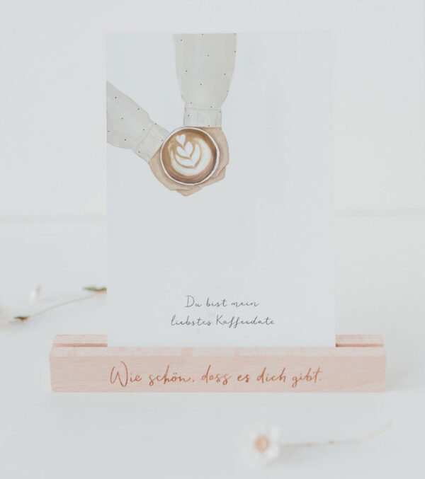 Greeting Card A6, Coffee date - Image 3