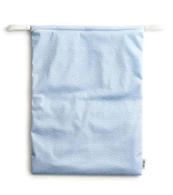 Wasserdichte Windeltasche Blue Sprinkle, waschbar – Bild 2