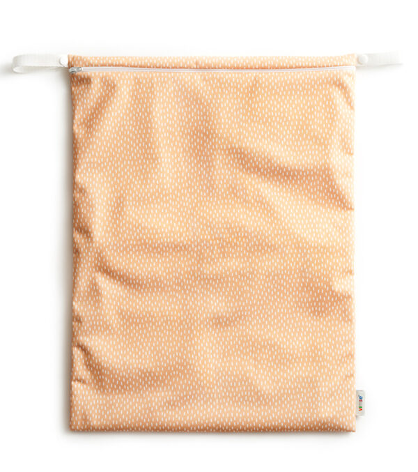 Wasserdichte Windeltasche Yellow Sprinkle, waschbar – Bild 2