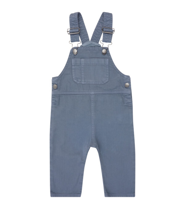 Lined baby dungarees