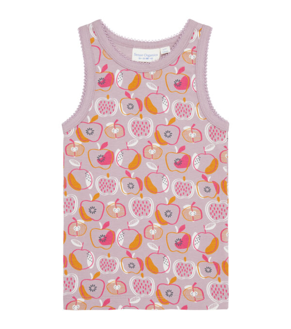 Girl vest with Apples