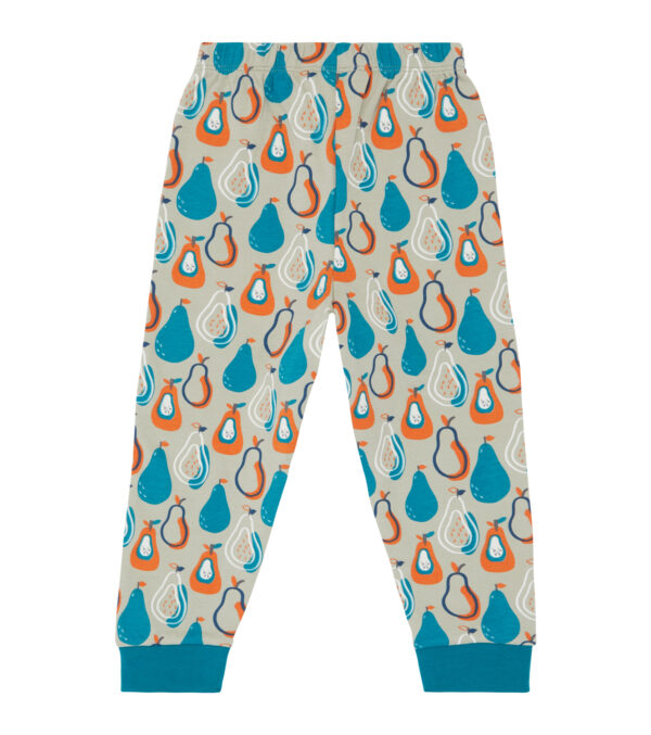 Children's Pajamas sage green with Pears - Image 5