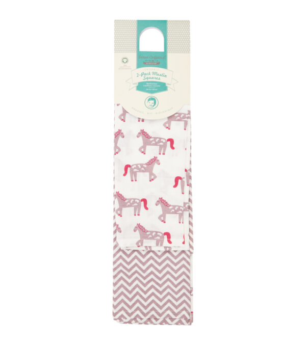 2-pack Muslin Blankets Horses