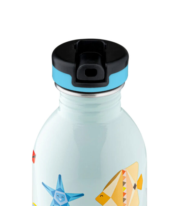 0,25l Kids Bottle Sea Friends with Sport Lid - Image 2