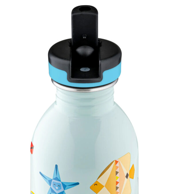 0,25l Kids Bottle Sea Friends with Sport Lid - Image 3