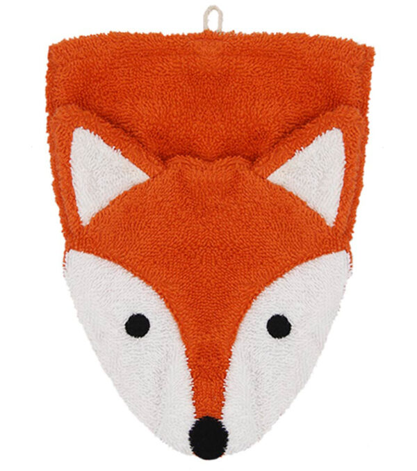 Fluffy Washcloth Fox