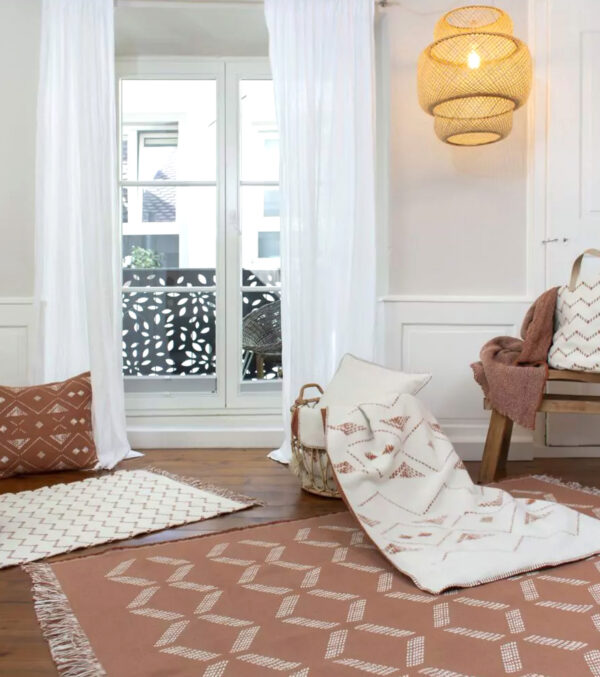 Carpet "Boho" with fringes, 150 x 200 cm - Image 2