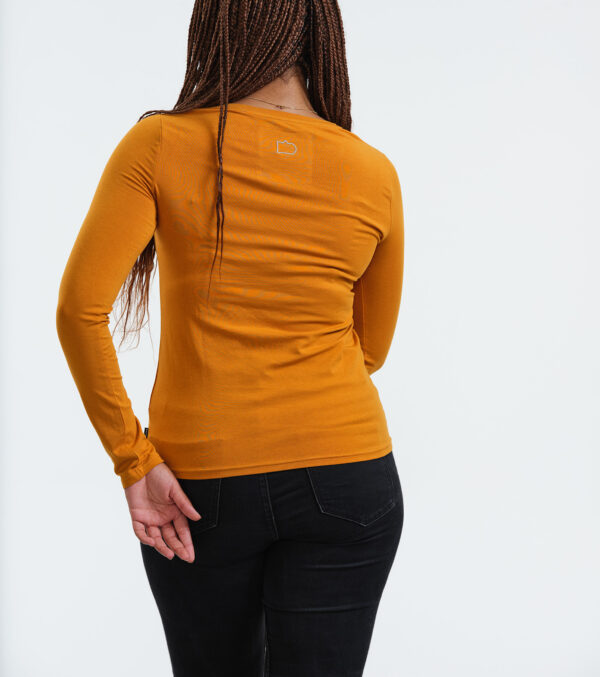 Long Sleeve Shirt Vivian bright mustard - Image 6